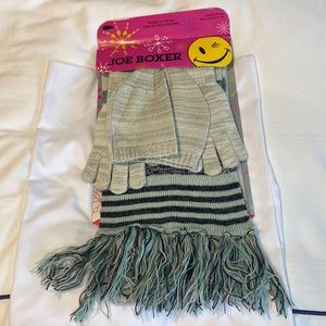 Joe Boxer 3 Piece Winter Set NWT